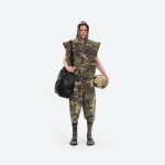 Camo Deconstructed 7/8 Pants